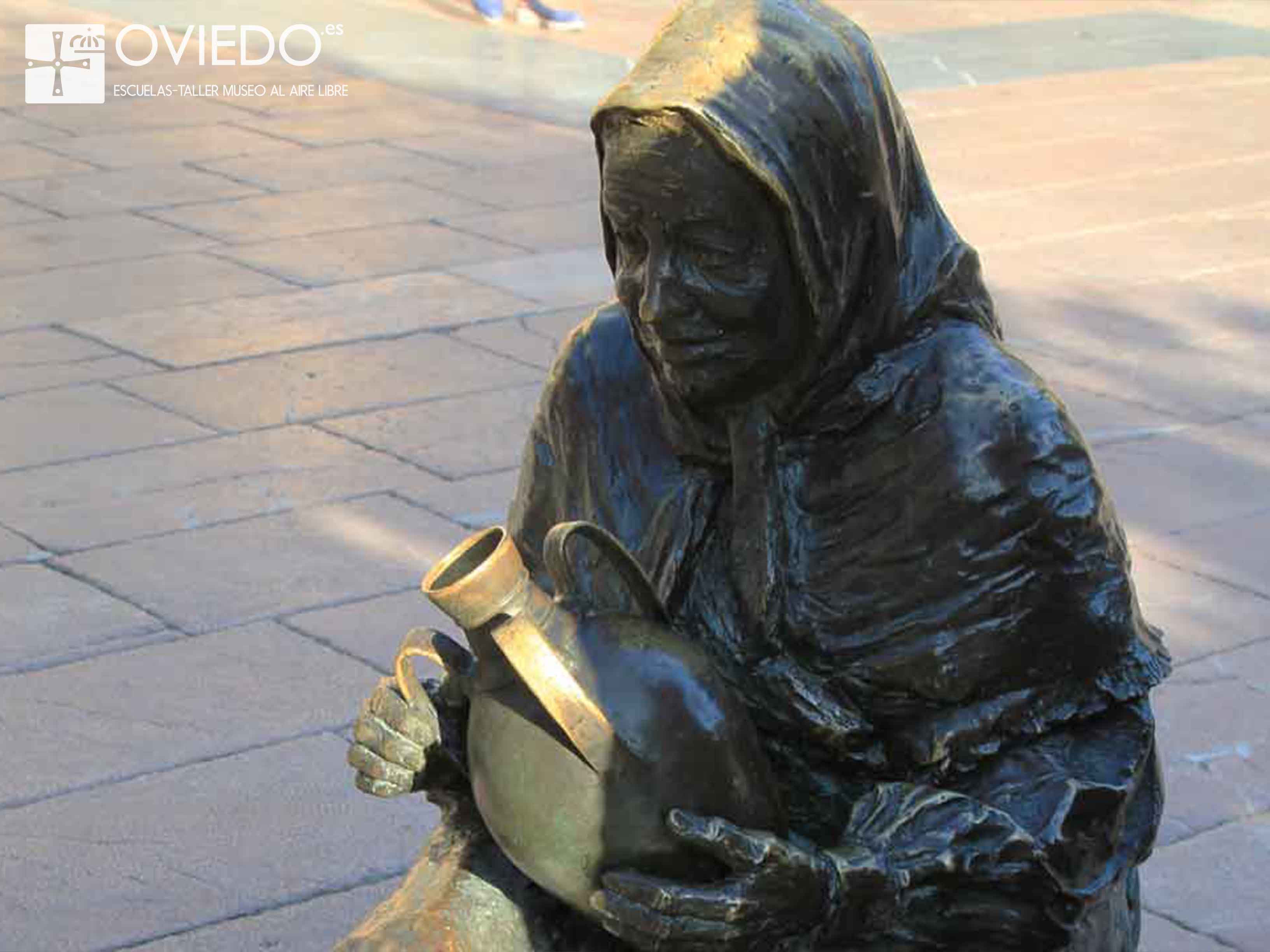 Escultura Vendedoras del Fontán